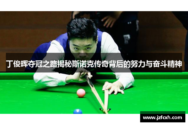 丁俊晖夺冠之路揭秘斯诺克传奇背后的努力与奋斗精神